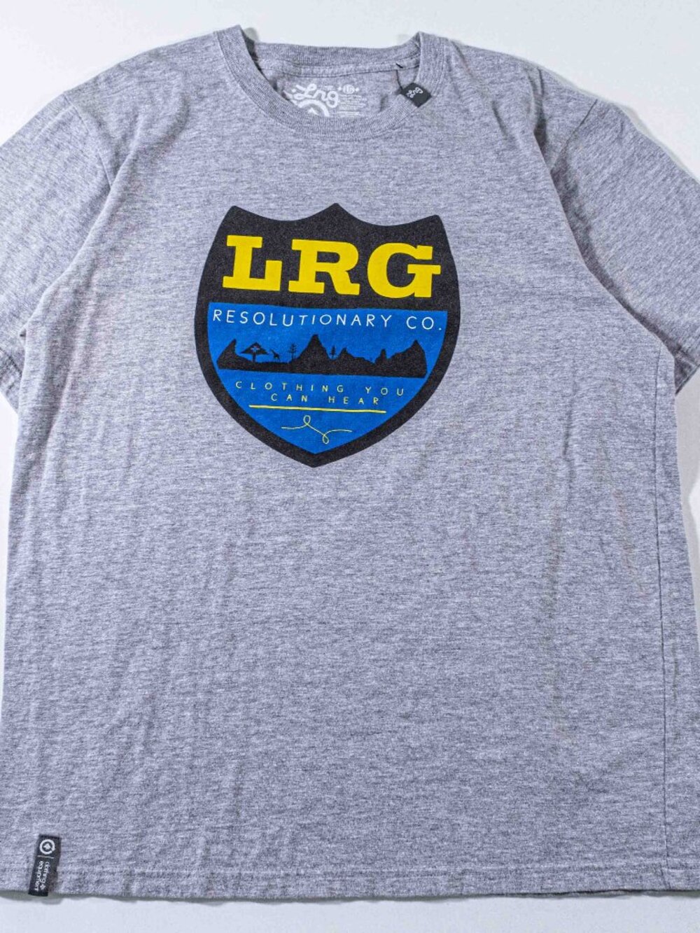 LRG Resolutionary Co Shirt Large Mens Graphic Tee Y2K Cyber Skater Streetwear L